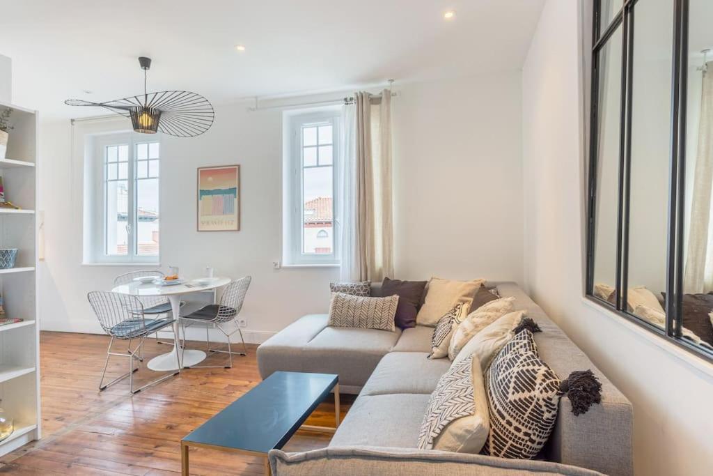 Appartement Rue Gambetta, Plage A 2 Min サン＝ジャン＝ド＝リュズ エクステリア 写真